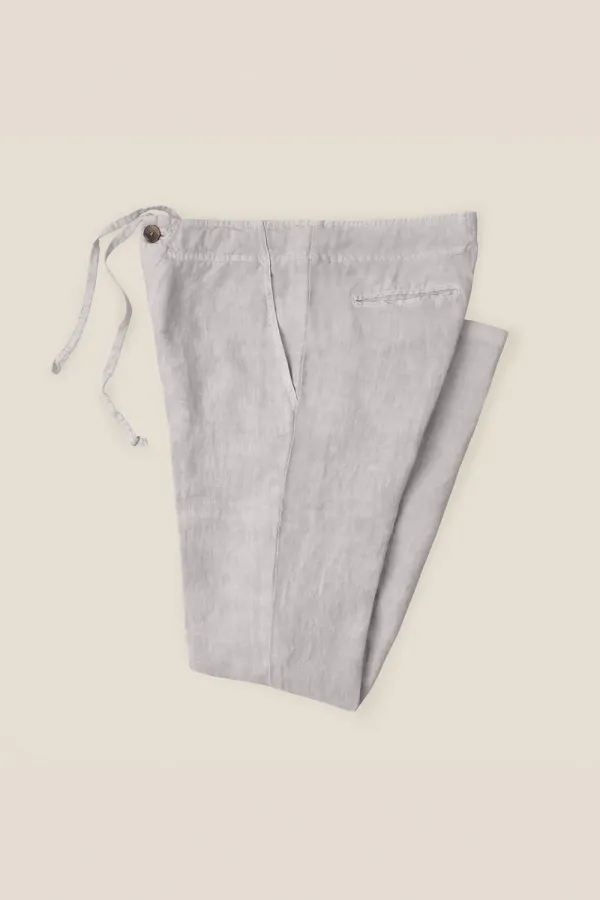 Trendy Relaxed - Fit Trousers-Grey
