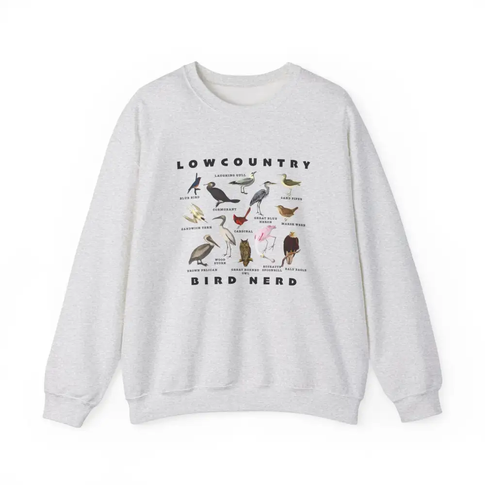 Bird Watcher Graphic Crewneck Sweatshirt
