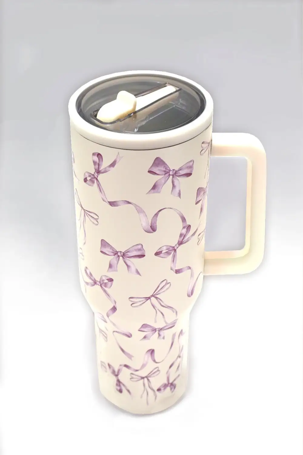 Rubber Base Vacuum Travel Tumbler