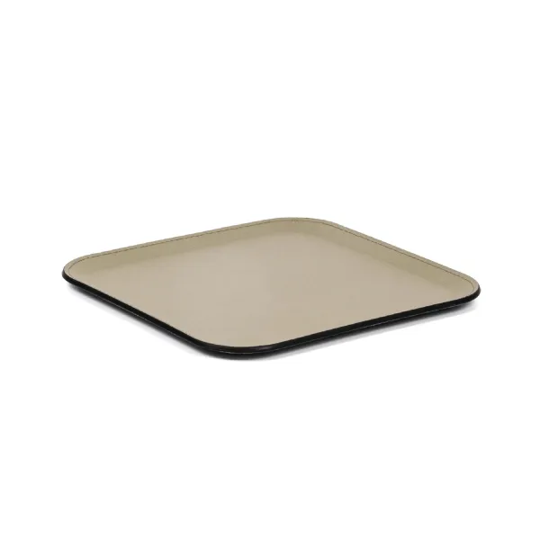 Square Calf Leather Tray