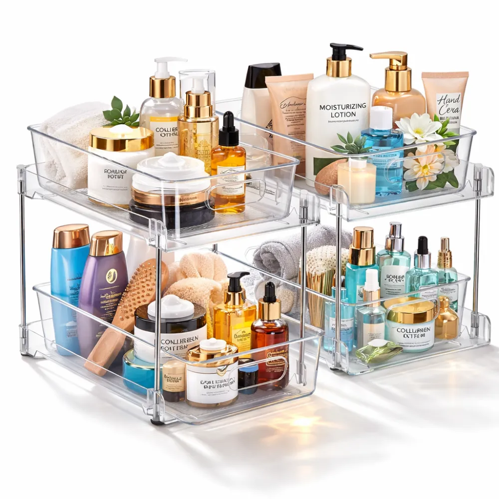 Tier Pull Out Makeup Organizers