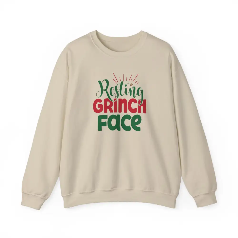 Resting Grouch Graphic Crewneck Sweatshirt