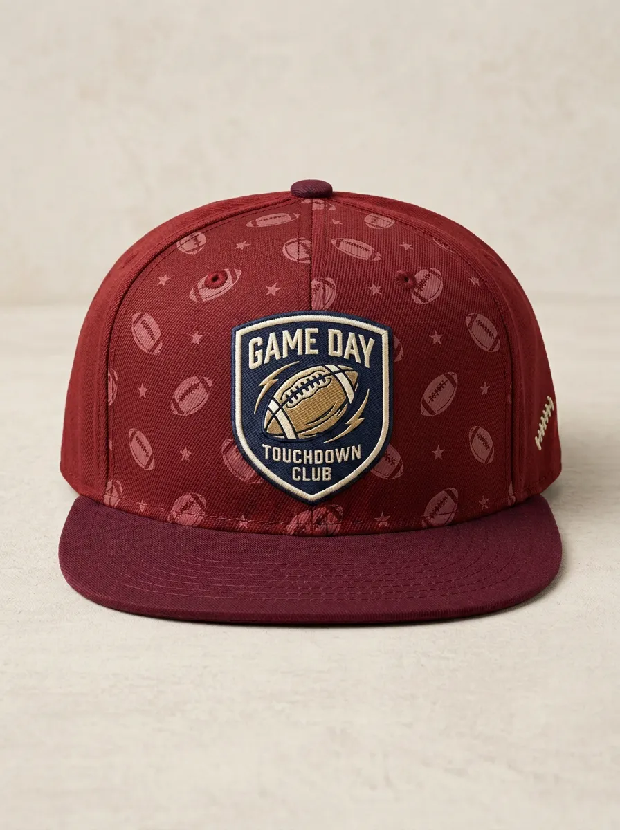 Touchdown Gameday Football Baseball Cap