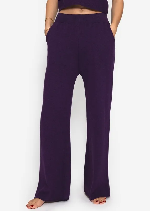 Purple Everyday Easy Pants
