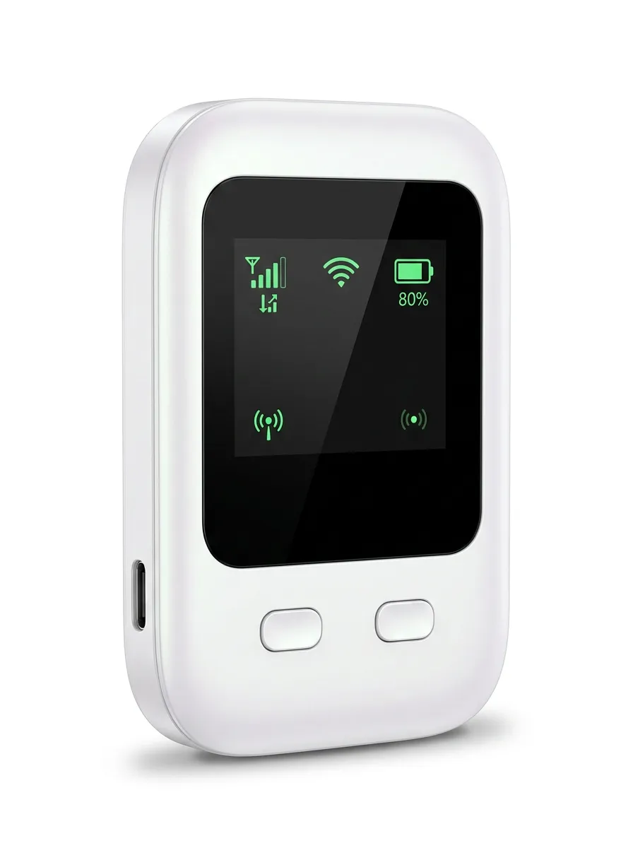 4G LTE Mobile WiFi Hotspot with Digital Display