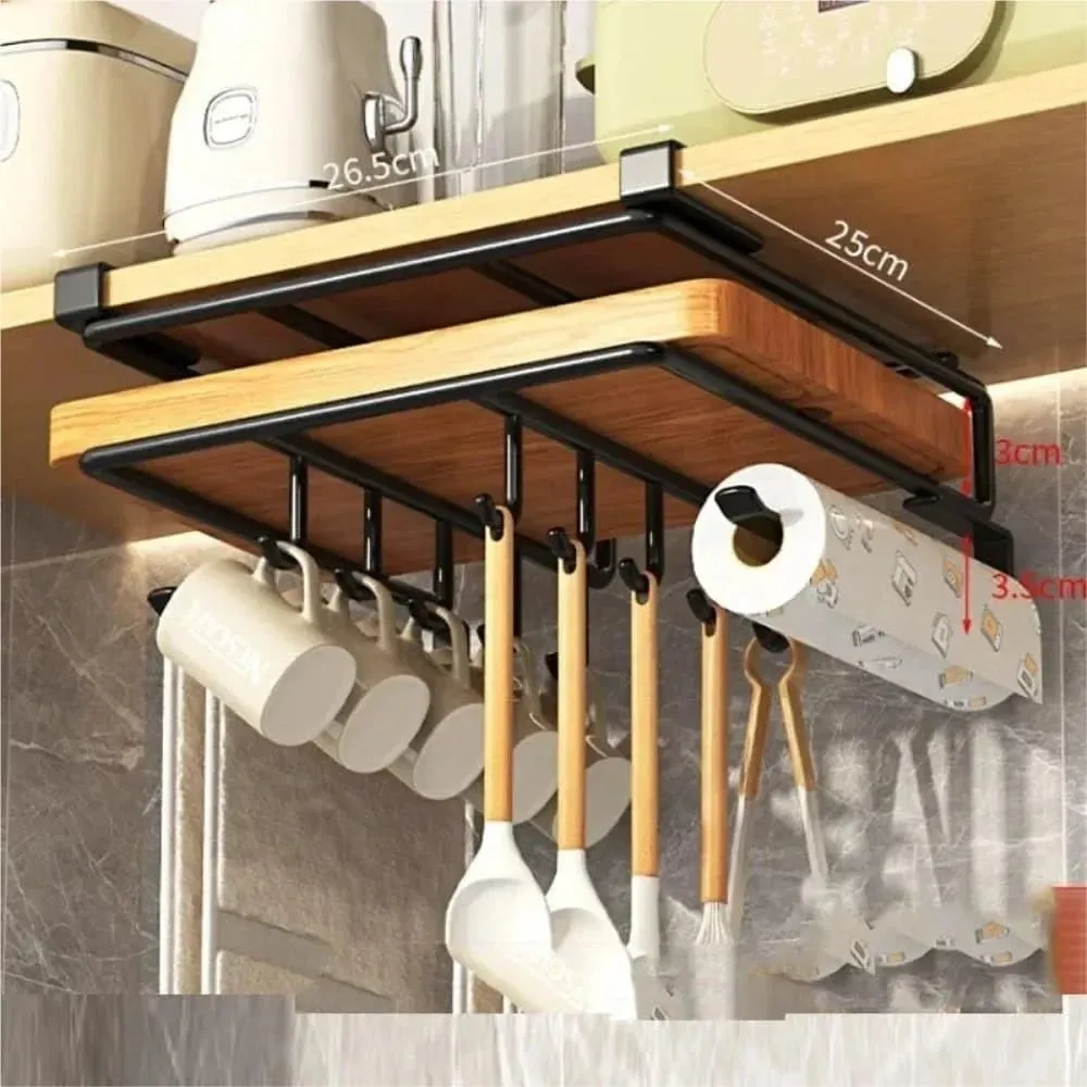 Hanging Kitchen Organizer Rack
