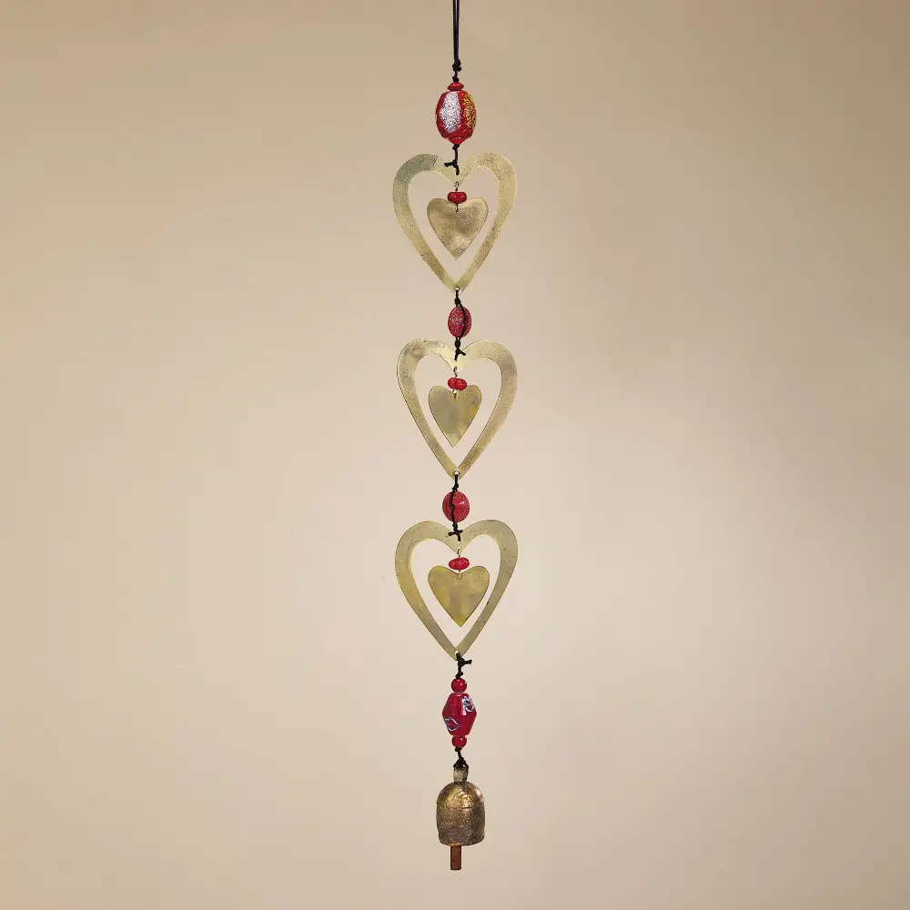 Artisan Heart Decorative Hanging Wind Chime