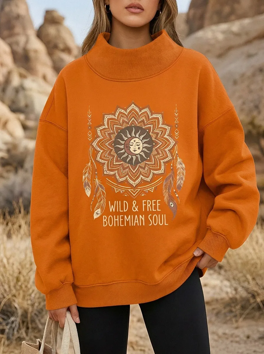 Bohemian Soul Sun Sweatshirt