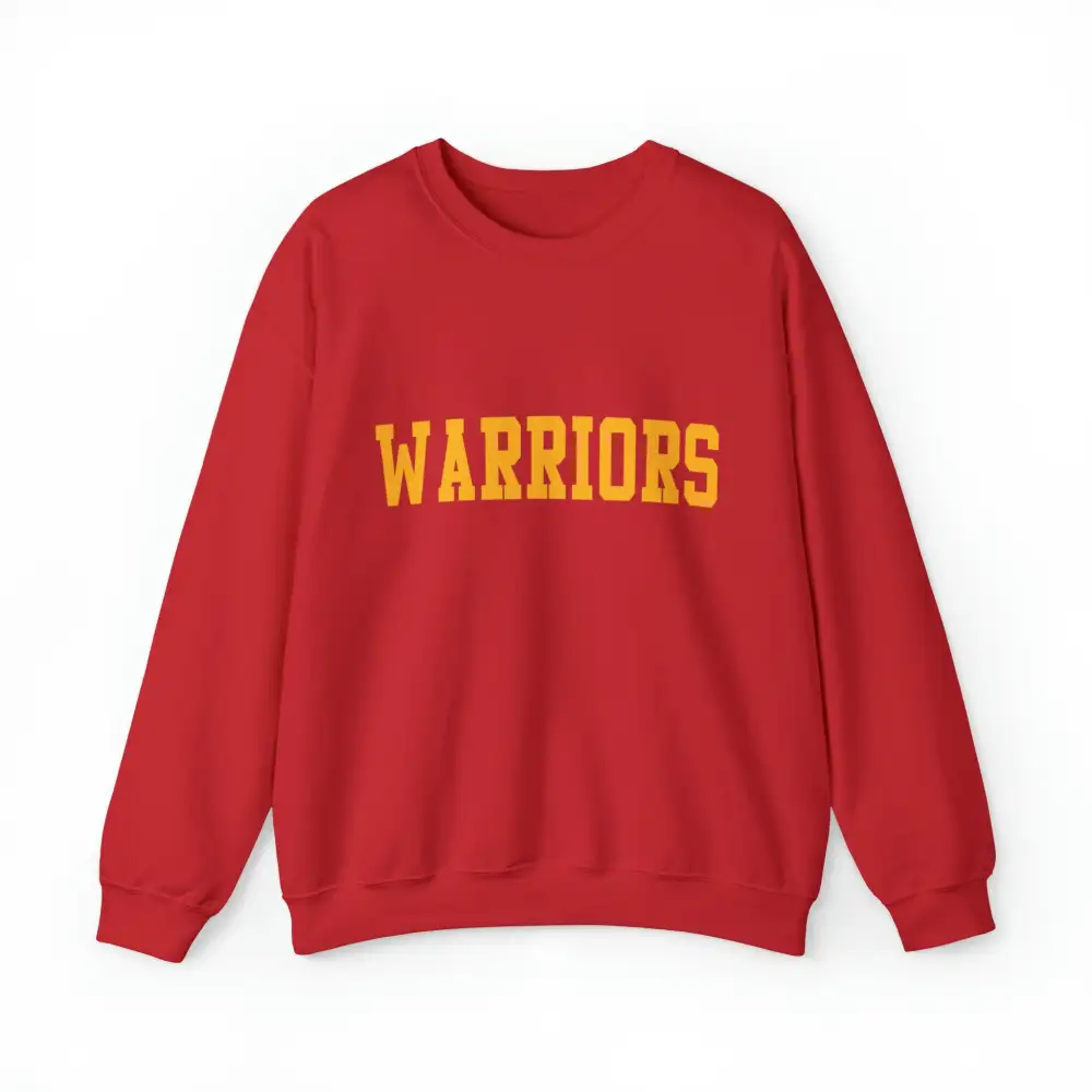 Everyday Athletic Lettering Blue Accent Gold Accent Team Graphic Crewneck Sweatshirt