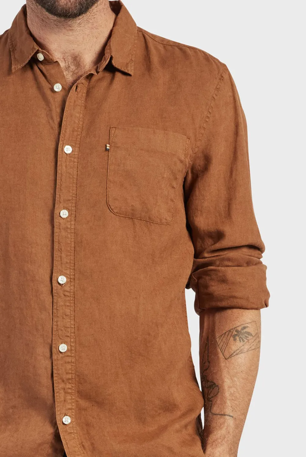 Classic Cotton Casual Long Sleeve Button Up Shirt