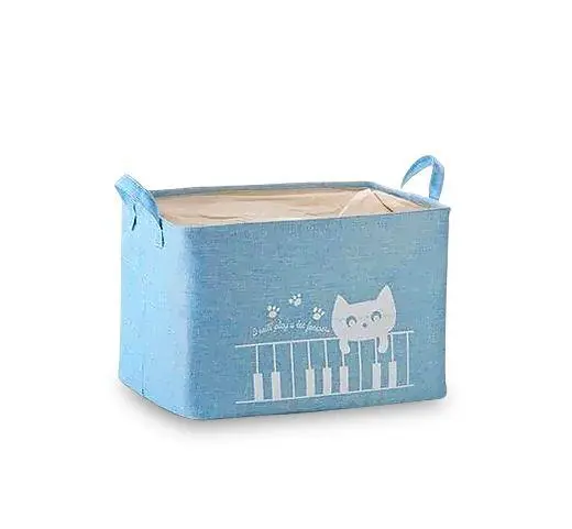 Woven Cotton Polyester  Laundry Basket