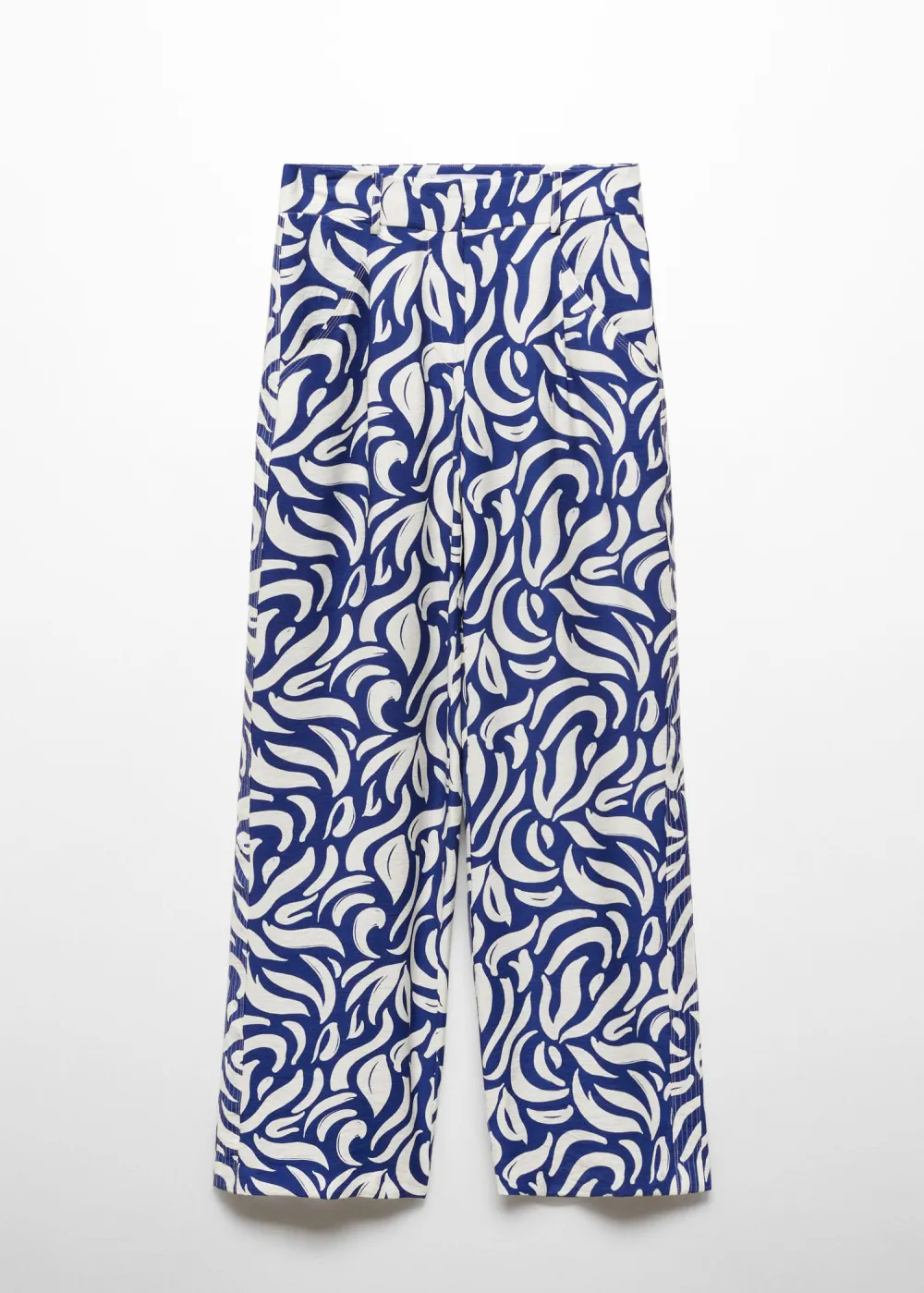 Wide Leg Printed Pants