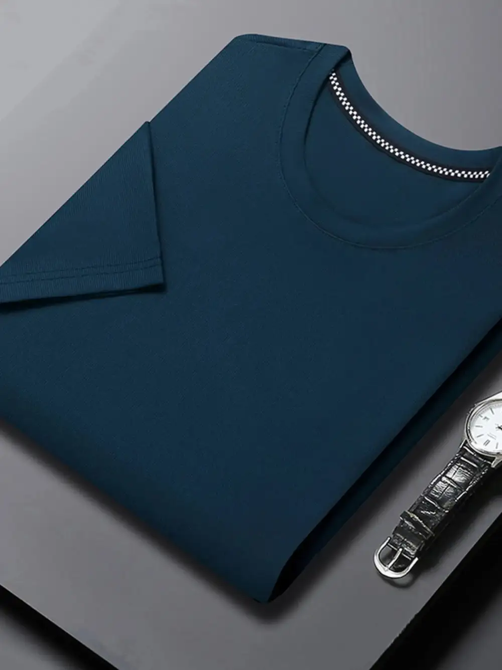 Loose Fit Short Sleeve Crew Neck Tee