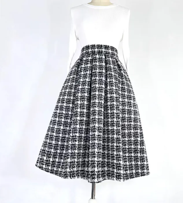 Casual Boho Everyday Casual Wool Skirt