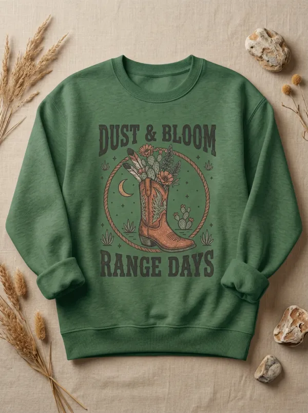 Cowgirl Western Graphic Sweatshirt