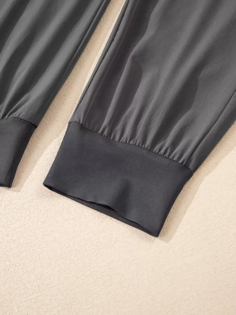 Elastic High Waist Pocketed Cargo Jogger Pants