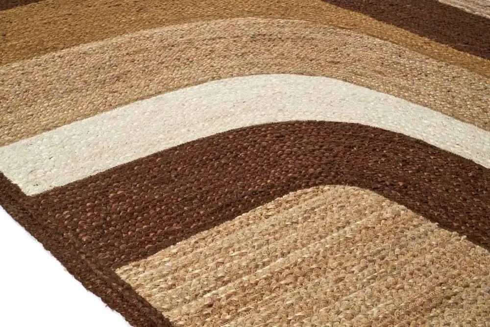Jute Handwoven Braided Relaxed Area Rug
