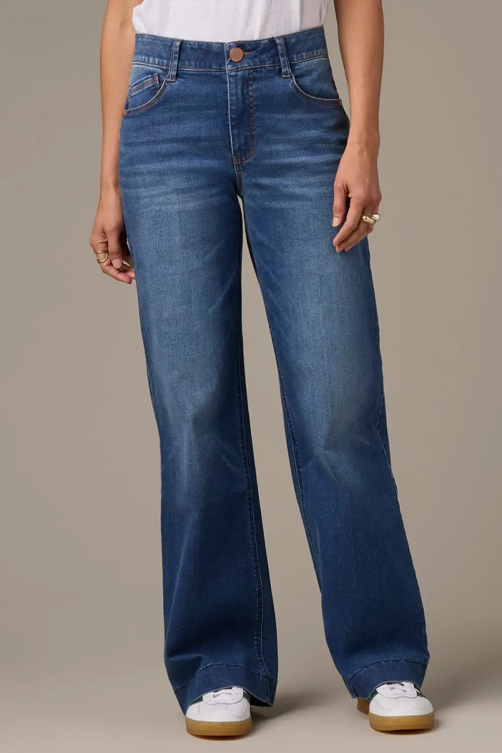 High Rise Wide Leg Jeans