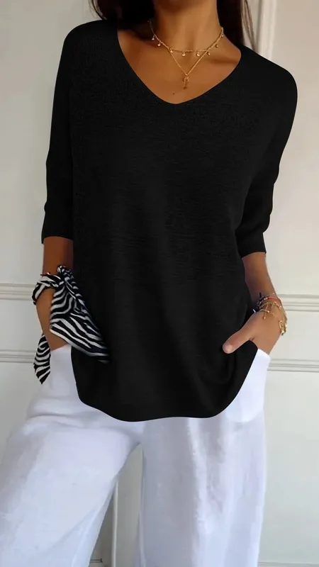 Longline Loose Fit Tunic Top