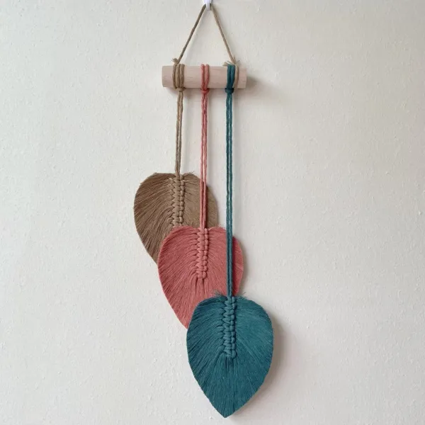 Boho Leaf Wall Decor