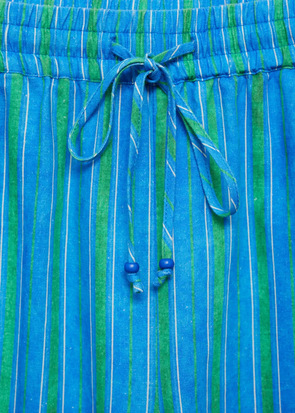 Stripe-Print Straight Pants