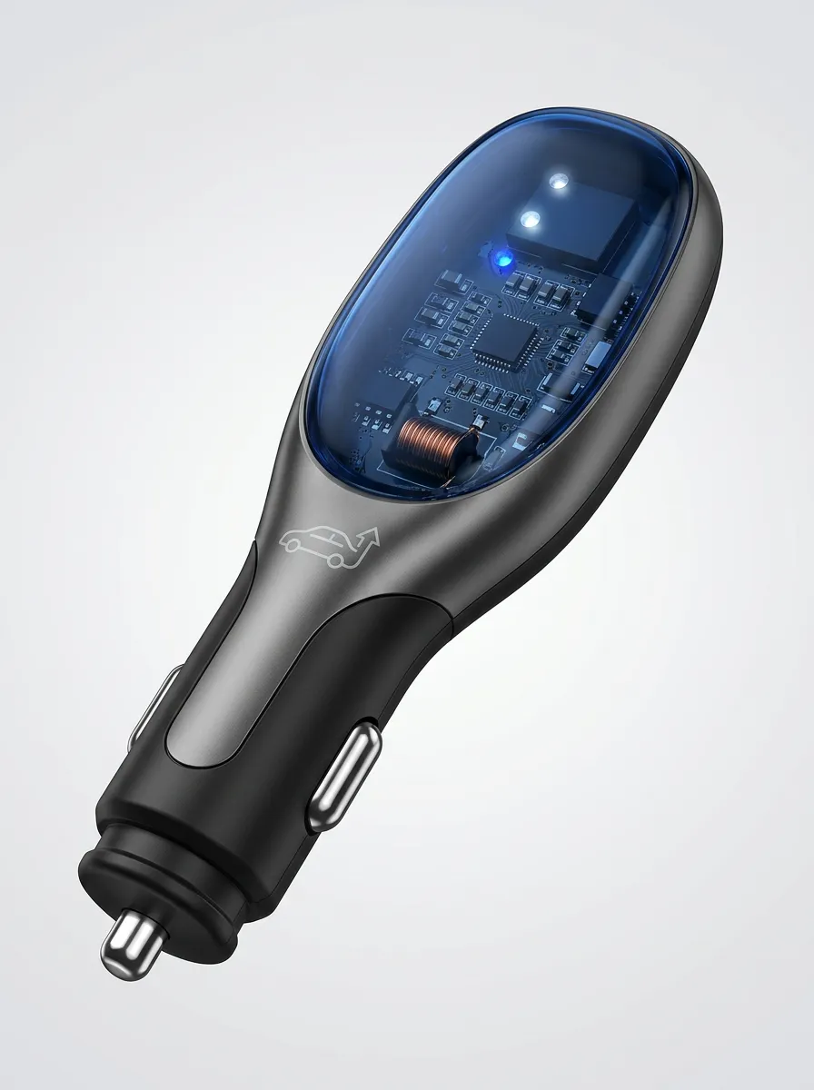 Circuit Board Car Fuel Saver Power-Socket Plug-In Device for Personal Vehicles