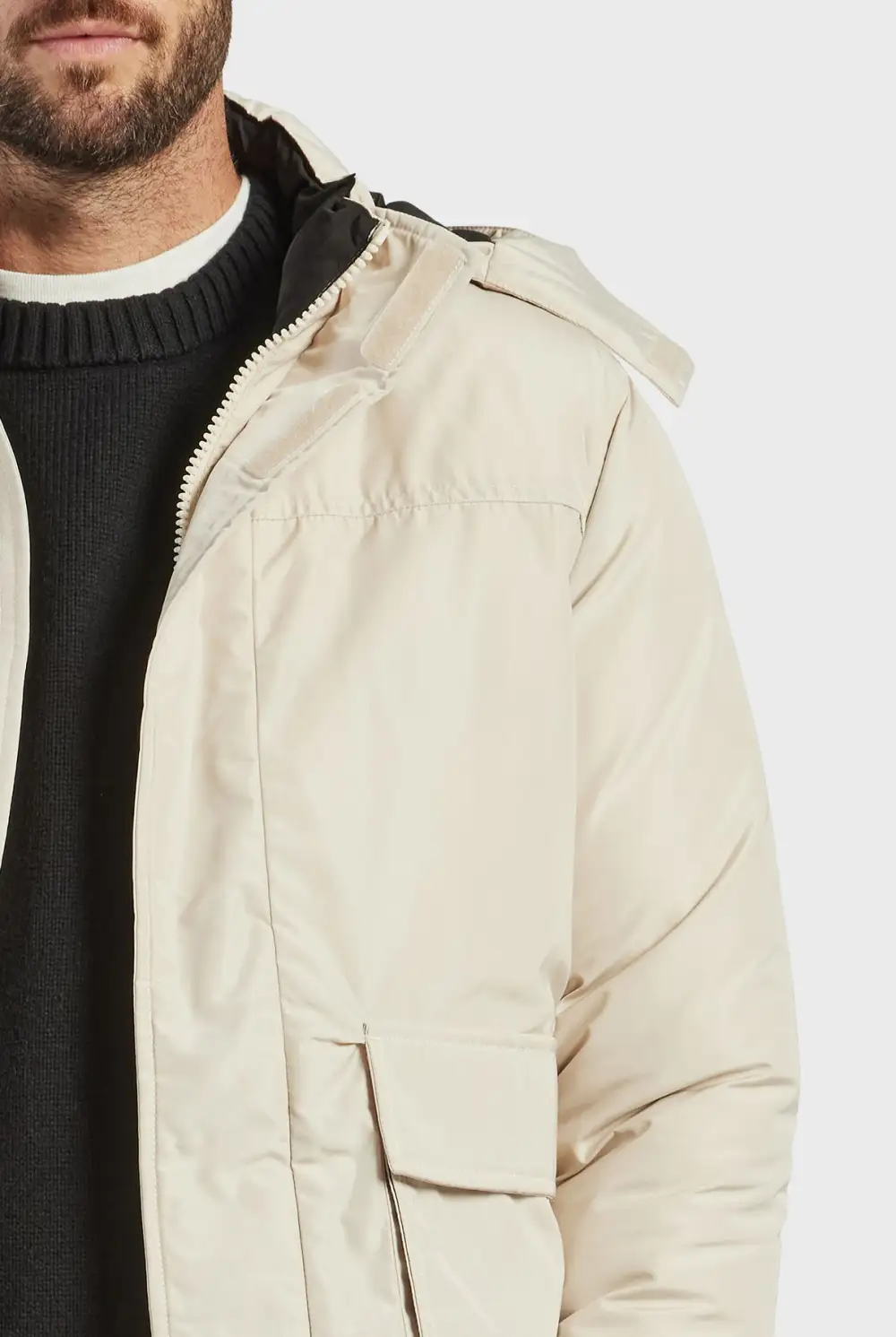 Water Resistant Puffer Insulated Winter Jacket