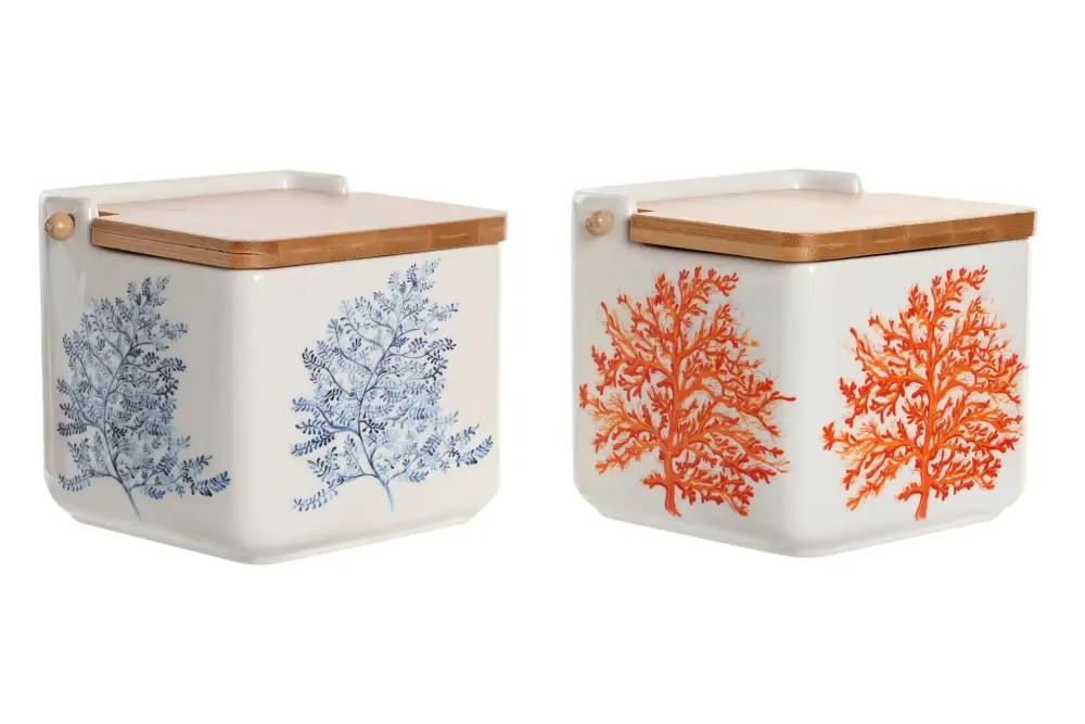 Porcelain Salt Cellar Jar