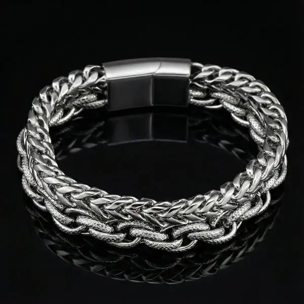 Men's Double Link Bracelet