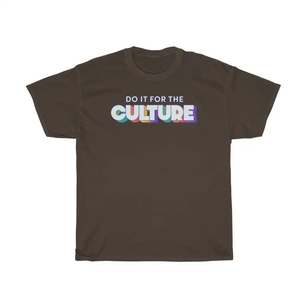 Culture Phrase Graphic Tee