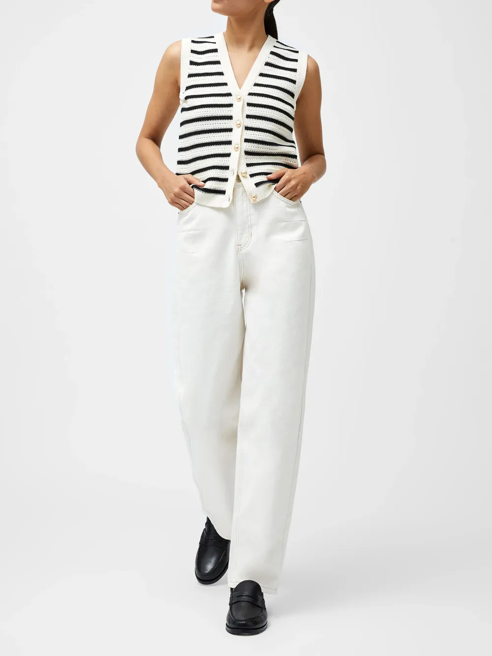 Pure Cotton Breathable All-Match Women's Trousers