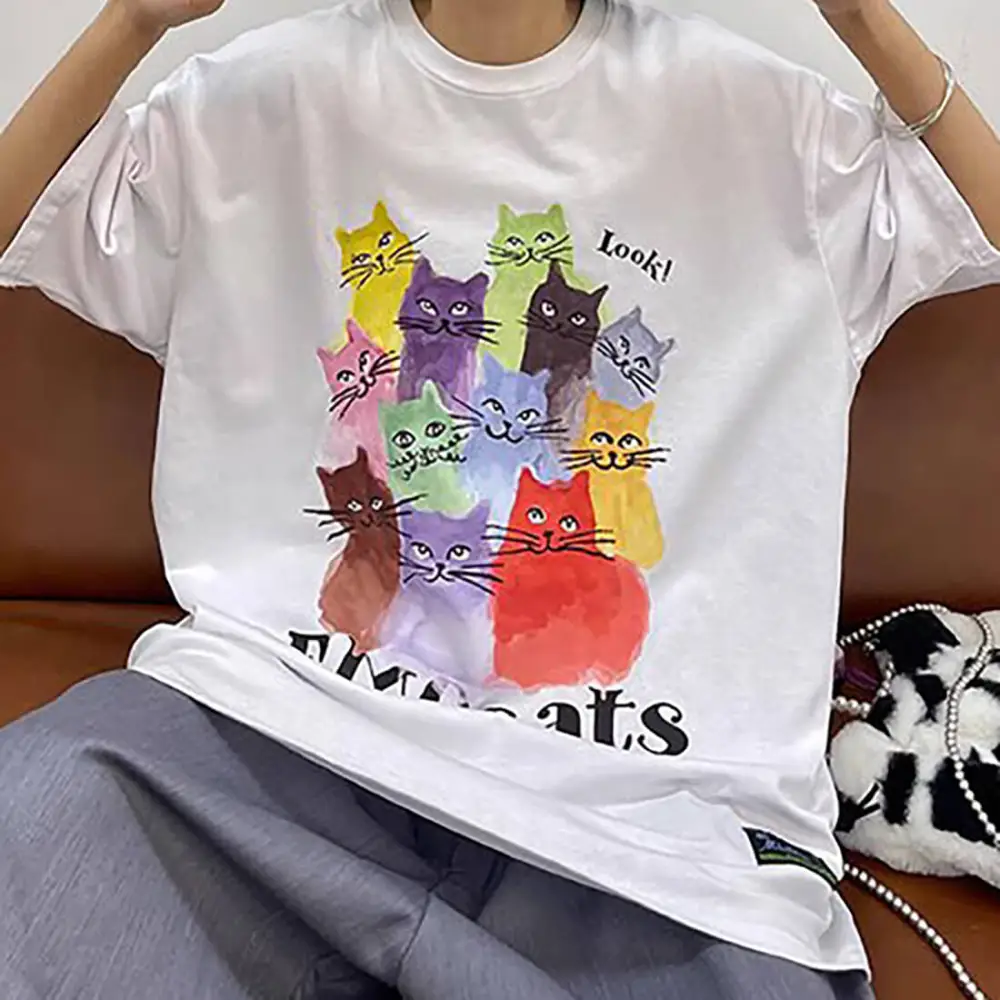 Cat Graphic T-Shirt