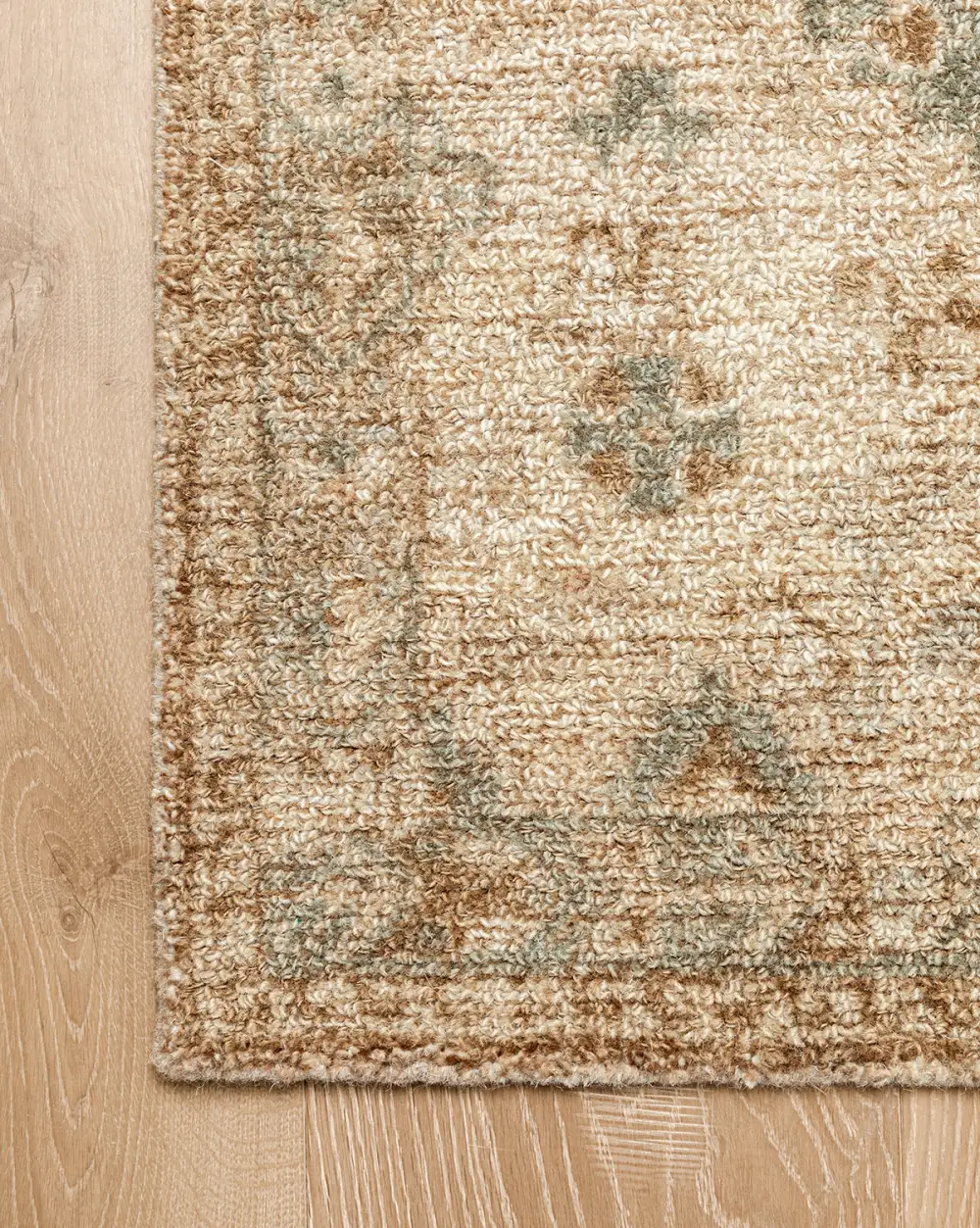 Hand-Tufted Wool-Jute Area Rug