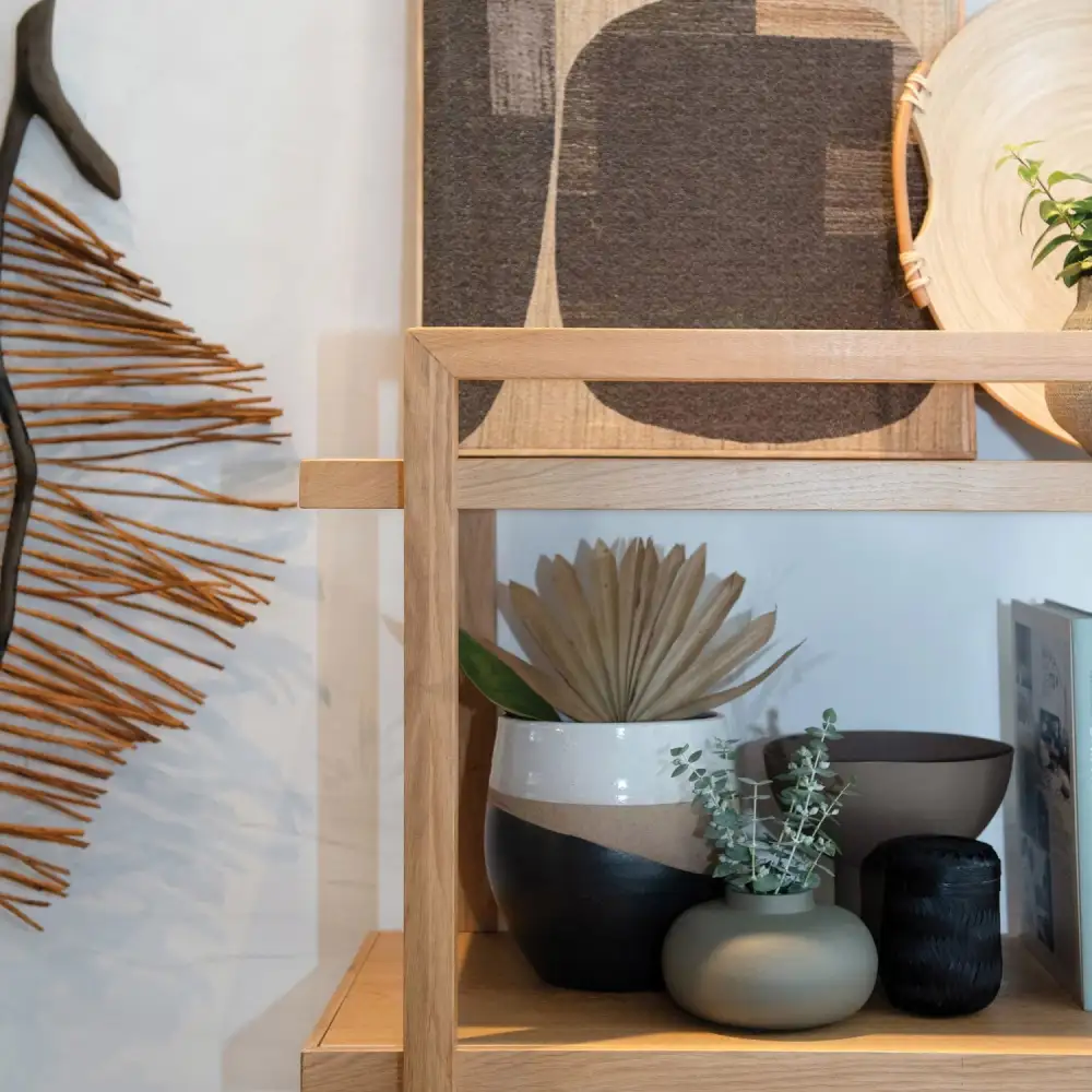 Refined Space Ornament Three-Color Vase