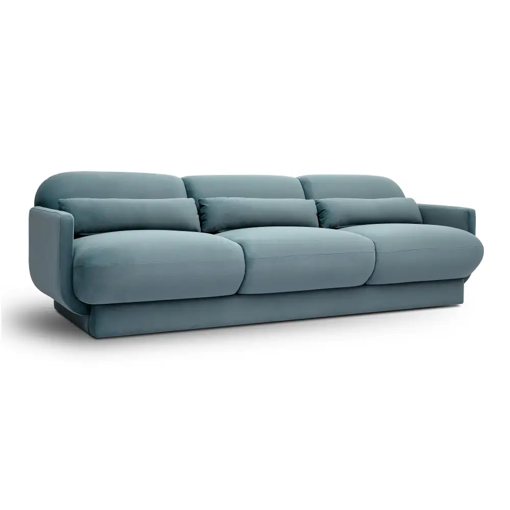 Velvet Upholstered Sofa