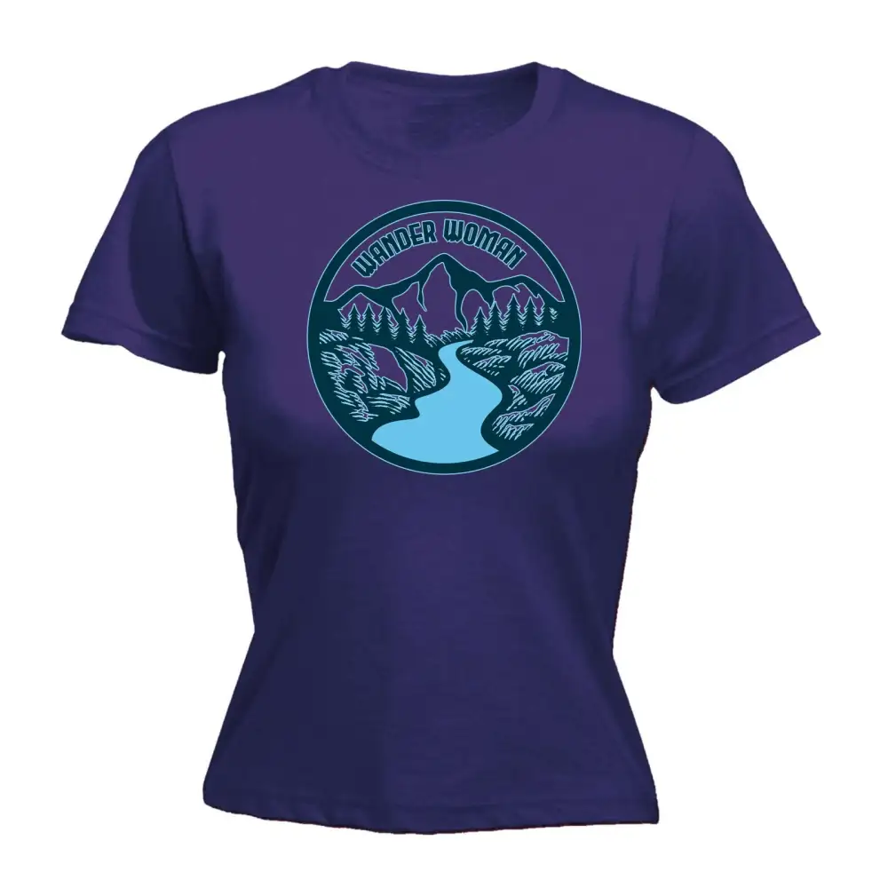 Camping Graphic Fitted Tee