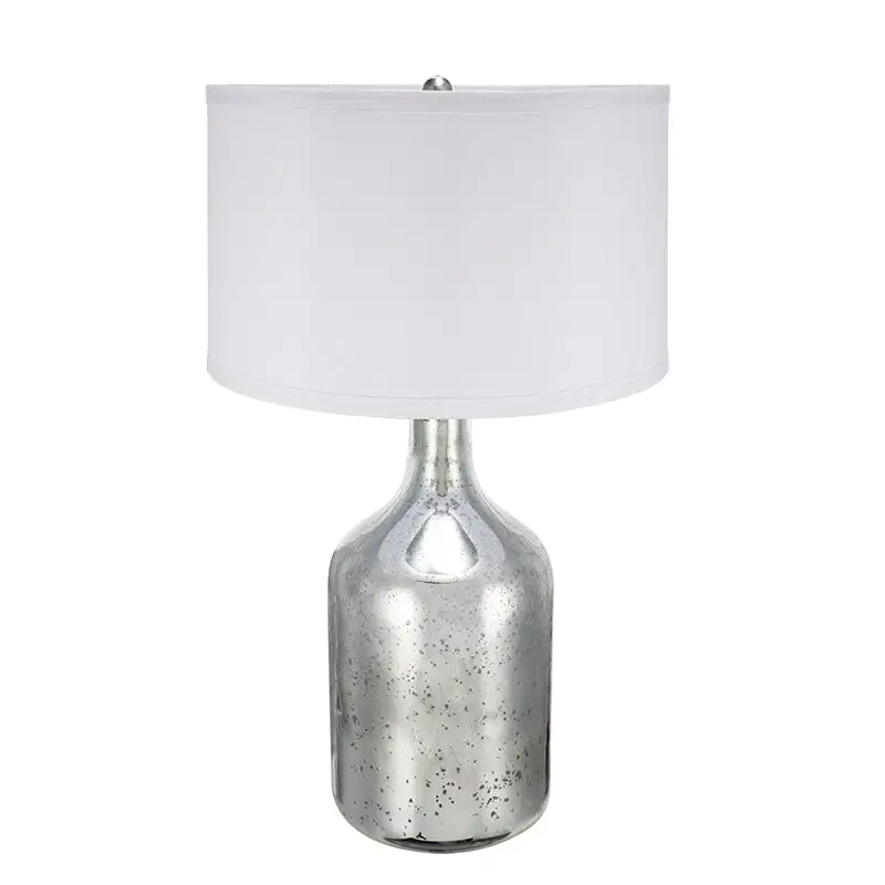 Refined Modern Metal Glass Table Lamp