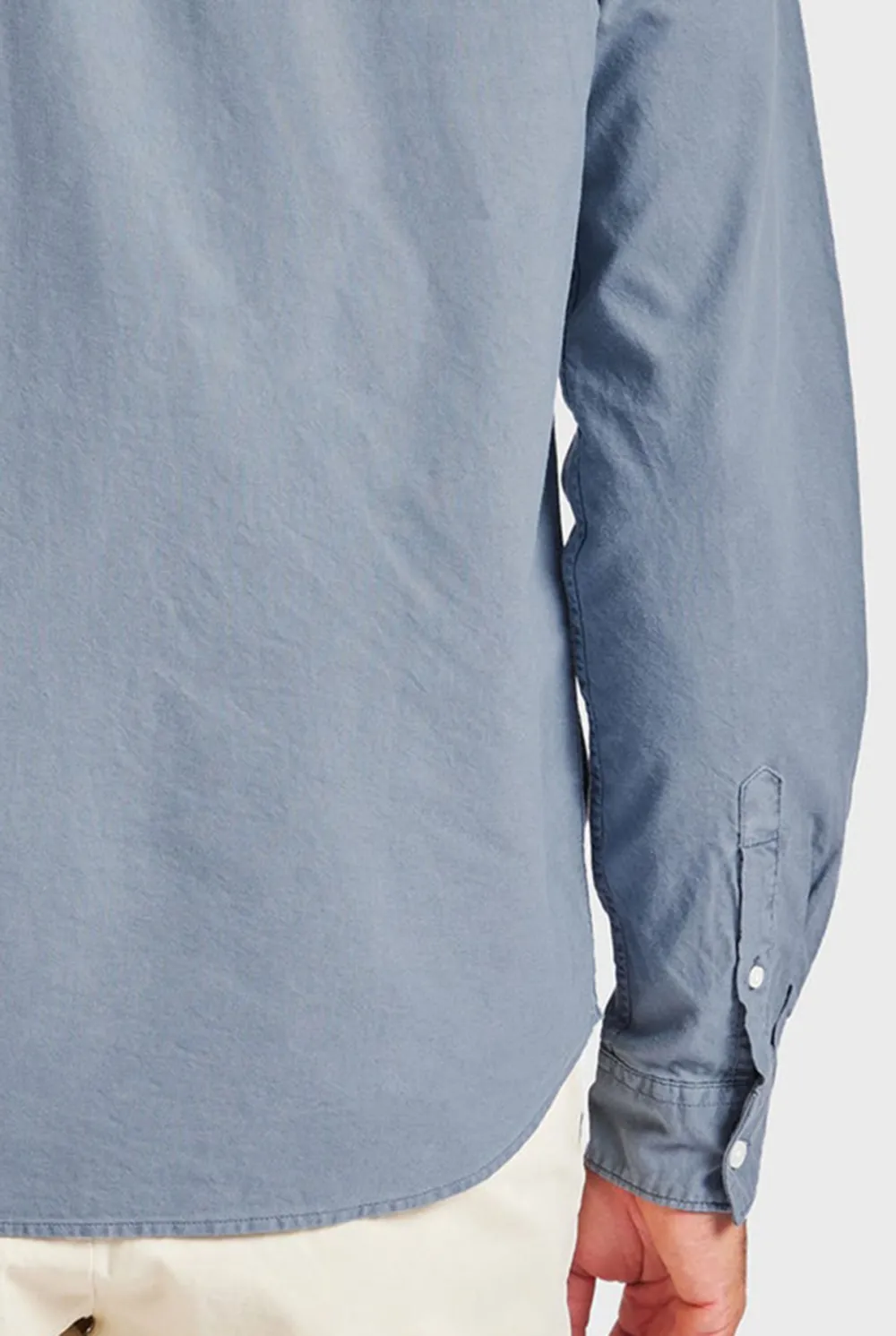 Vintage Oxford Shirt-Dutch blue