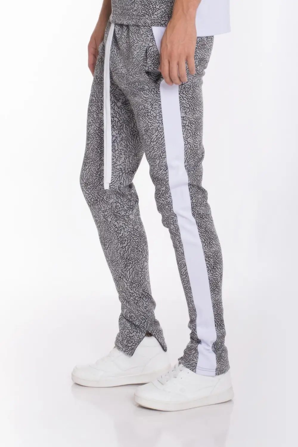 Printed Elephant Track Pants