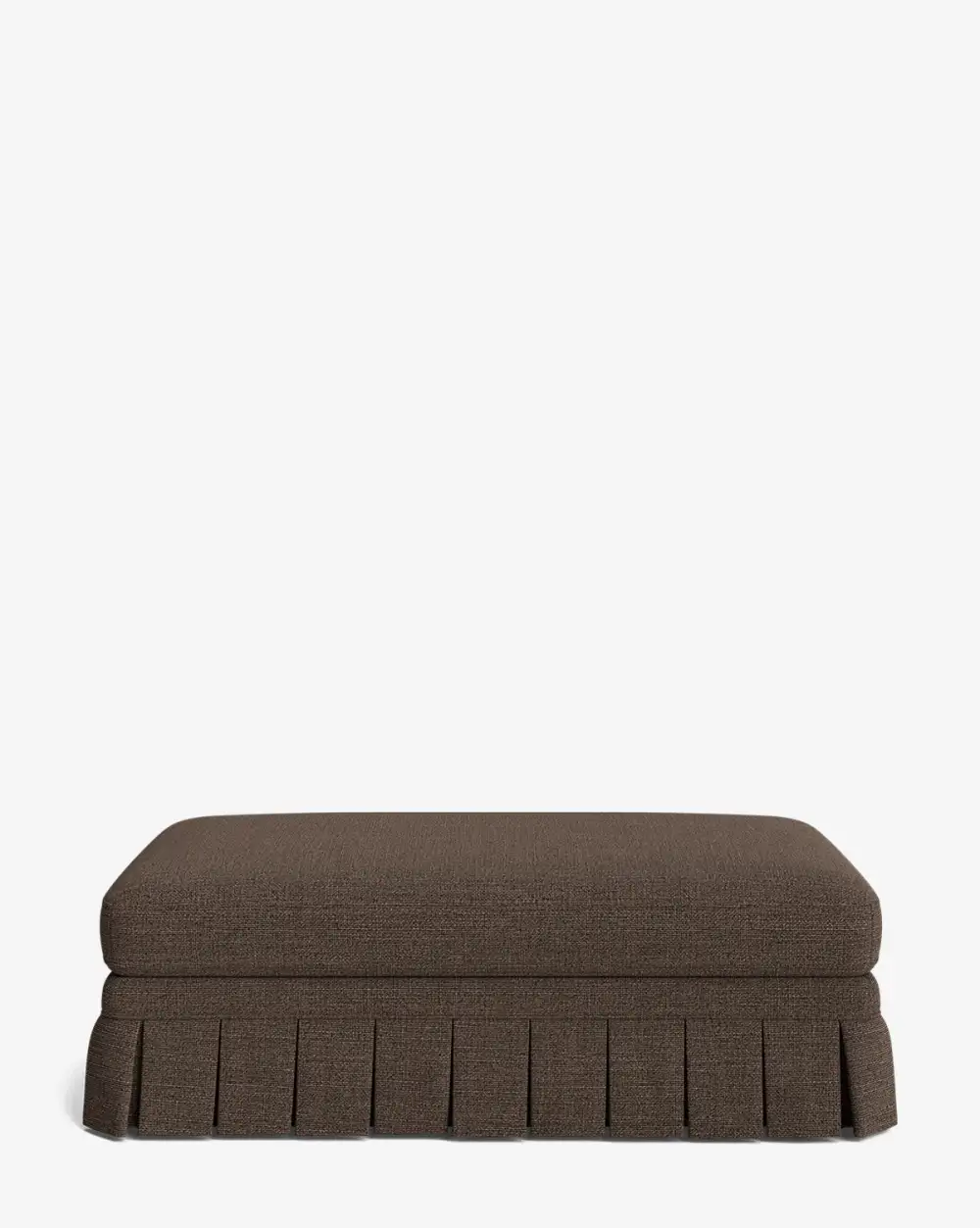 Everyday Pleated Ottoman
