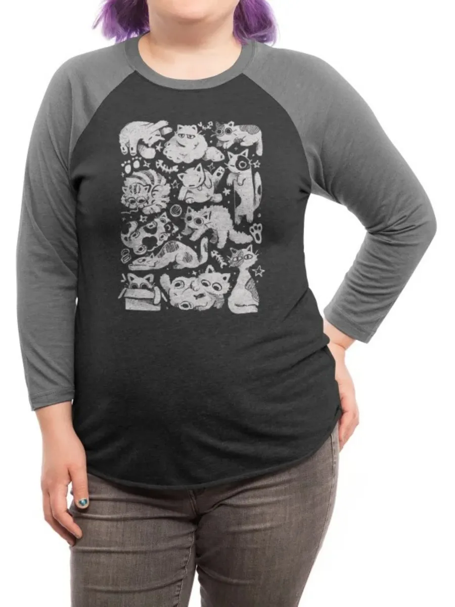 Cute Cat Print T-Shirt