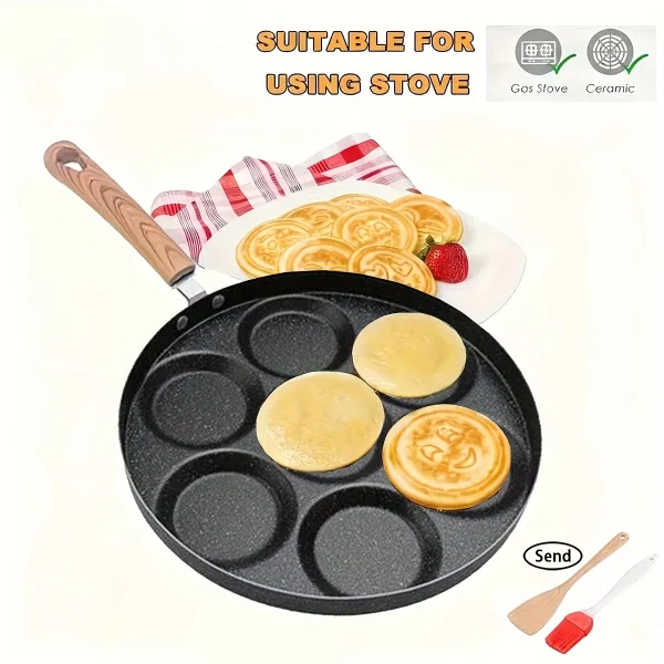 Multi-Slot Non-Stick Frying Pan