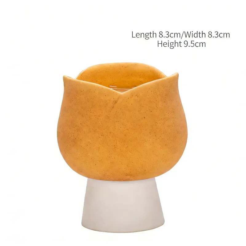 Tulip Ceramic Candle Holder
