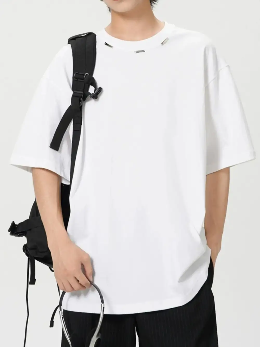 Everyday Crew Neck Short Sleeve Oversized Tee