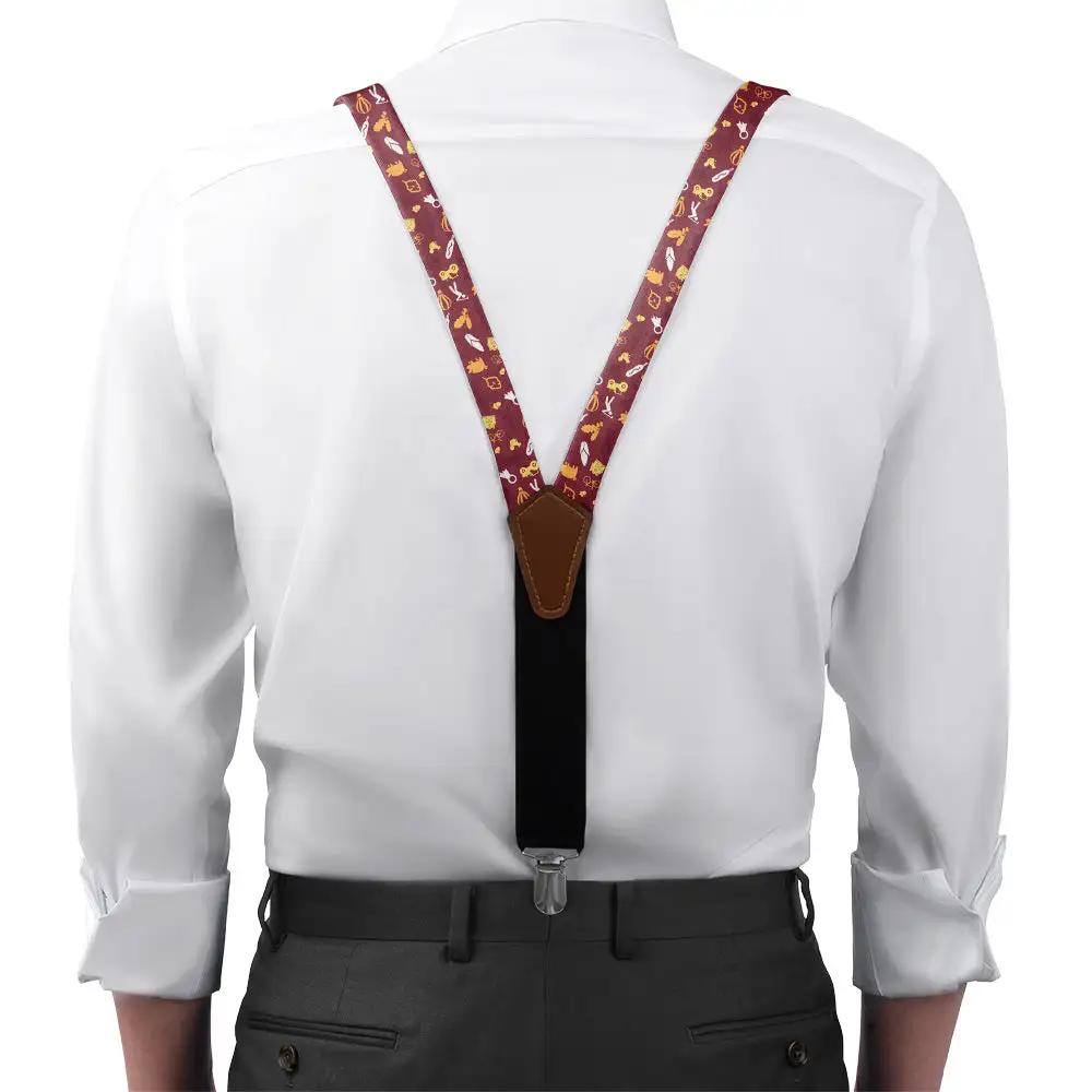 Folk Emblem Suspenders