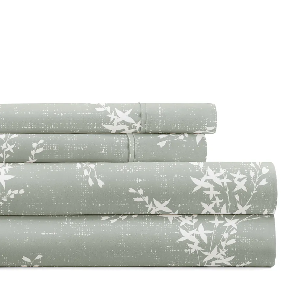 Distressed Willow Pattern Sheet Set