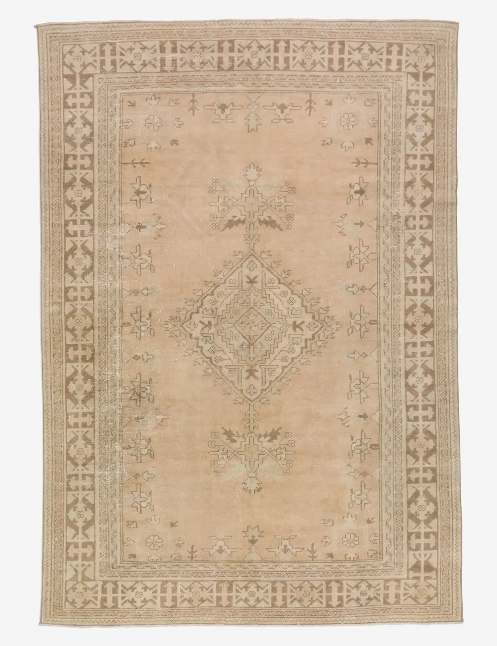 Artisan Warm Turkish Inspired Hand Knotted Wool Area Rug