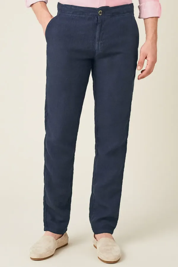 Elegant Office - Ready Trousers-Blue