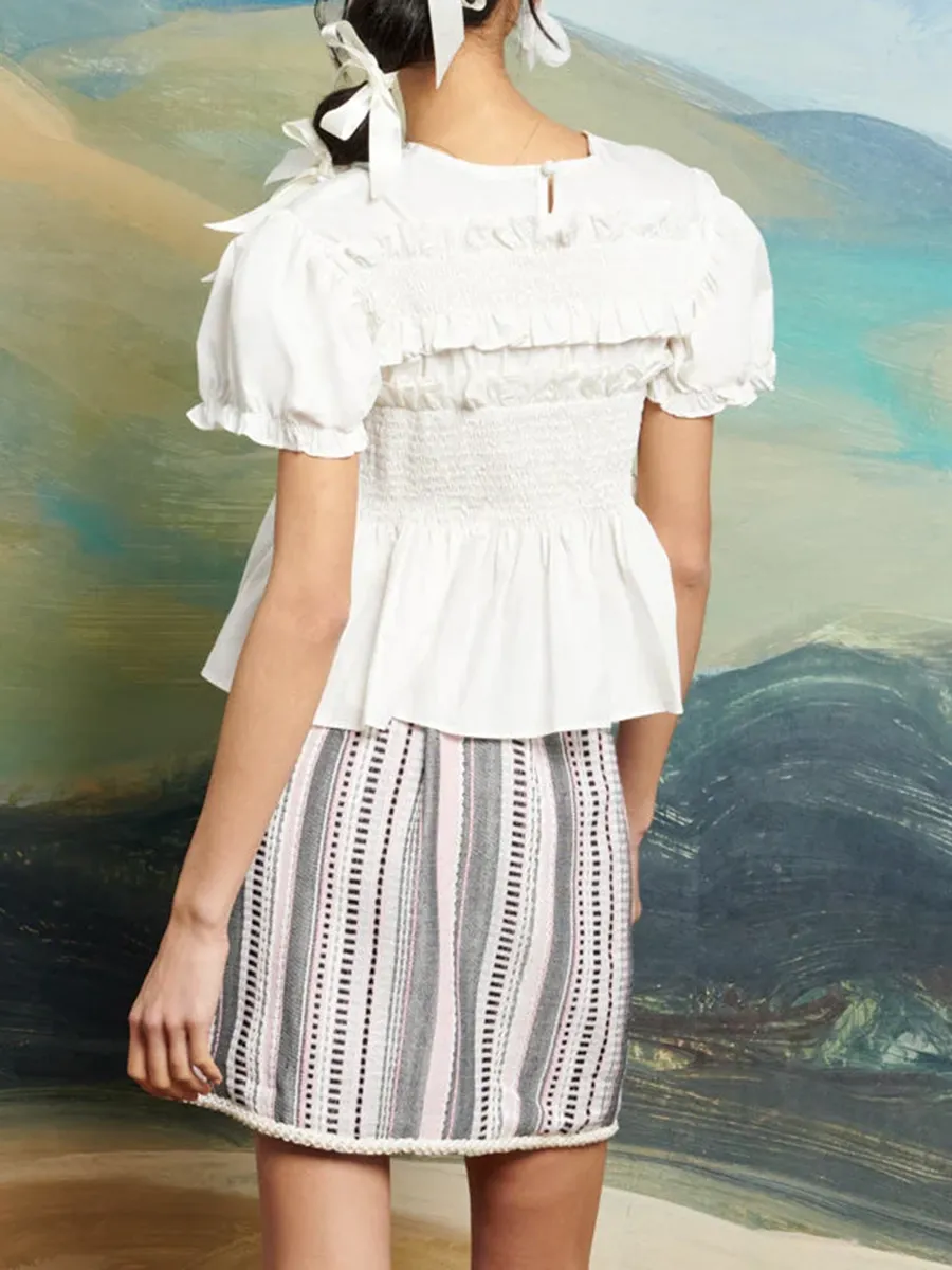 Rider Ruffle Top
