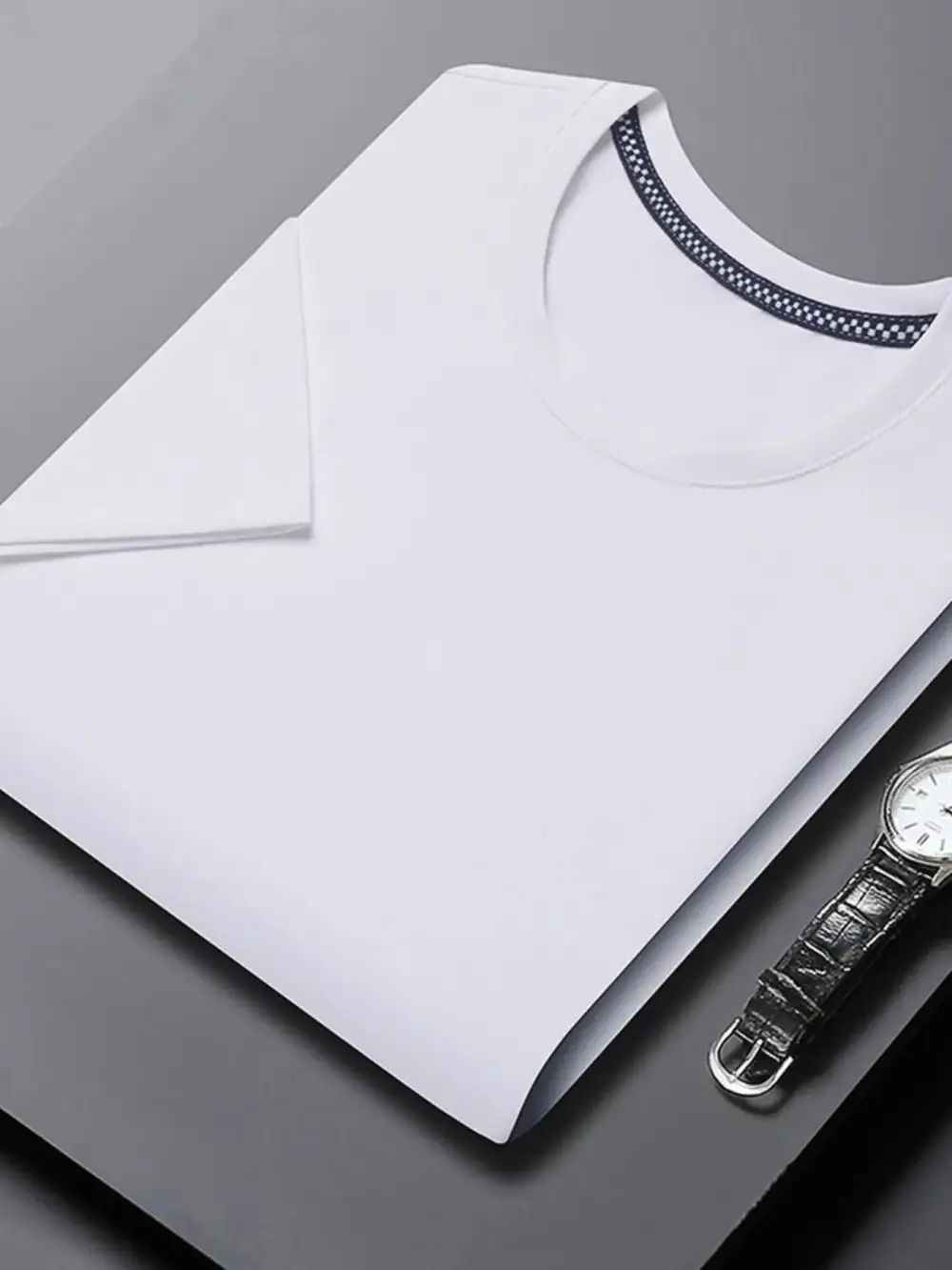 Loose Fit Short Sleeve Crew Neck Tee